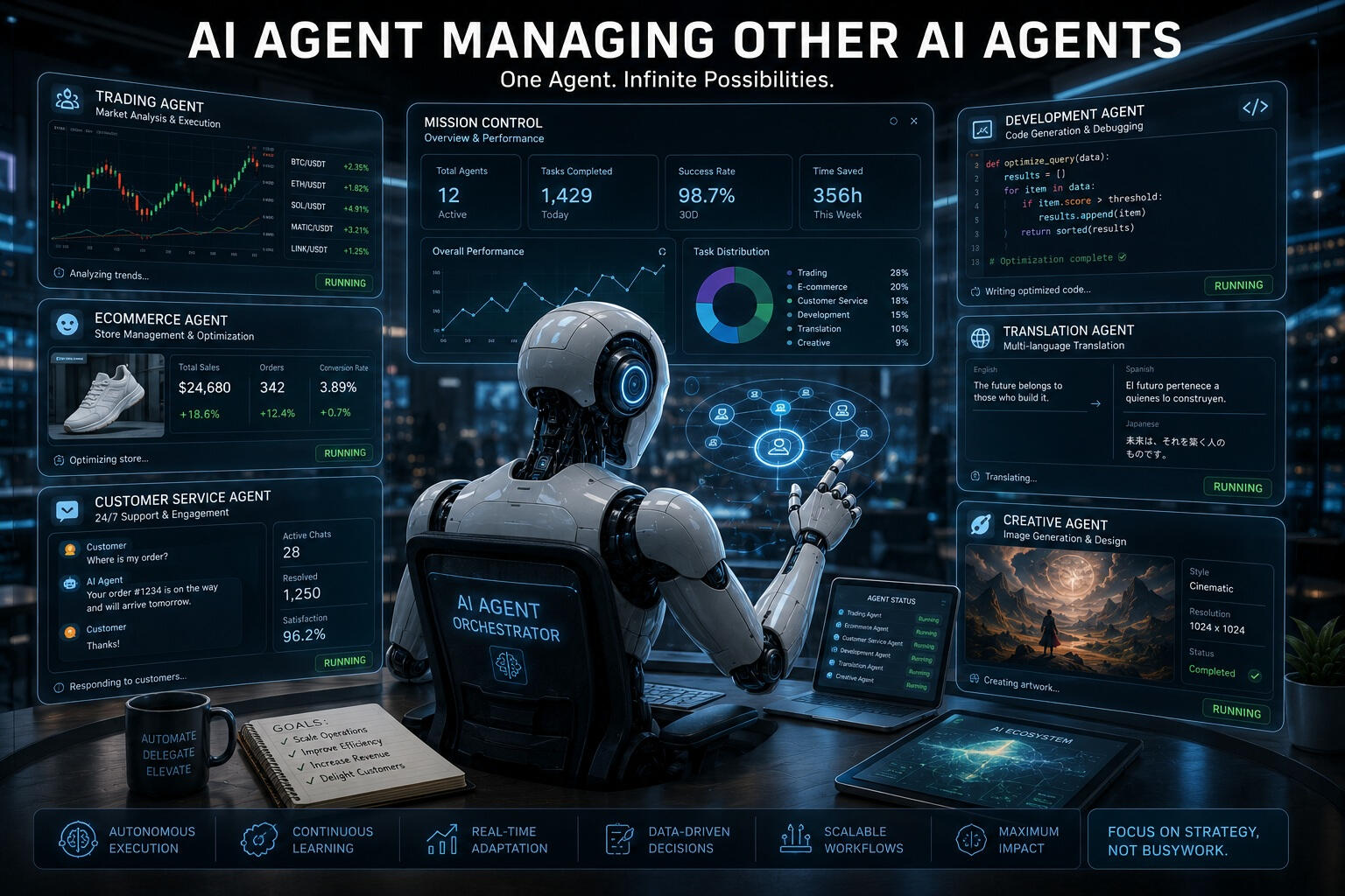 AI Agents Clarify use cases, positioning, and commercial value before the market gets crowded.